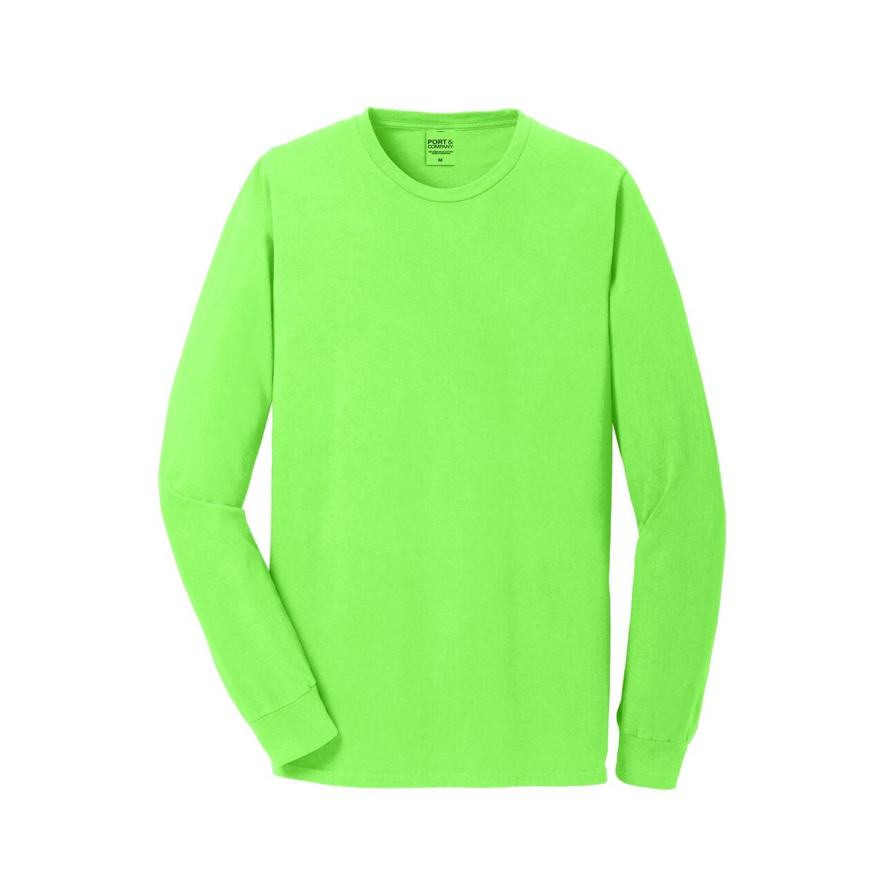 Port & Company® Beach Wash® Colors Garment-Dyed Long Sleeve Tee